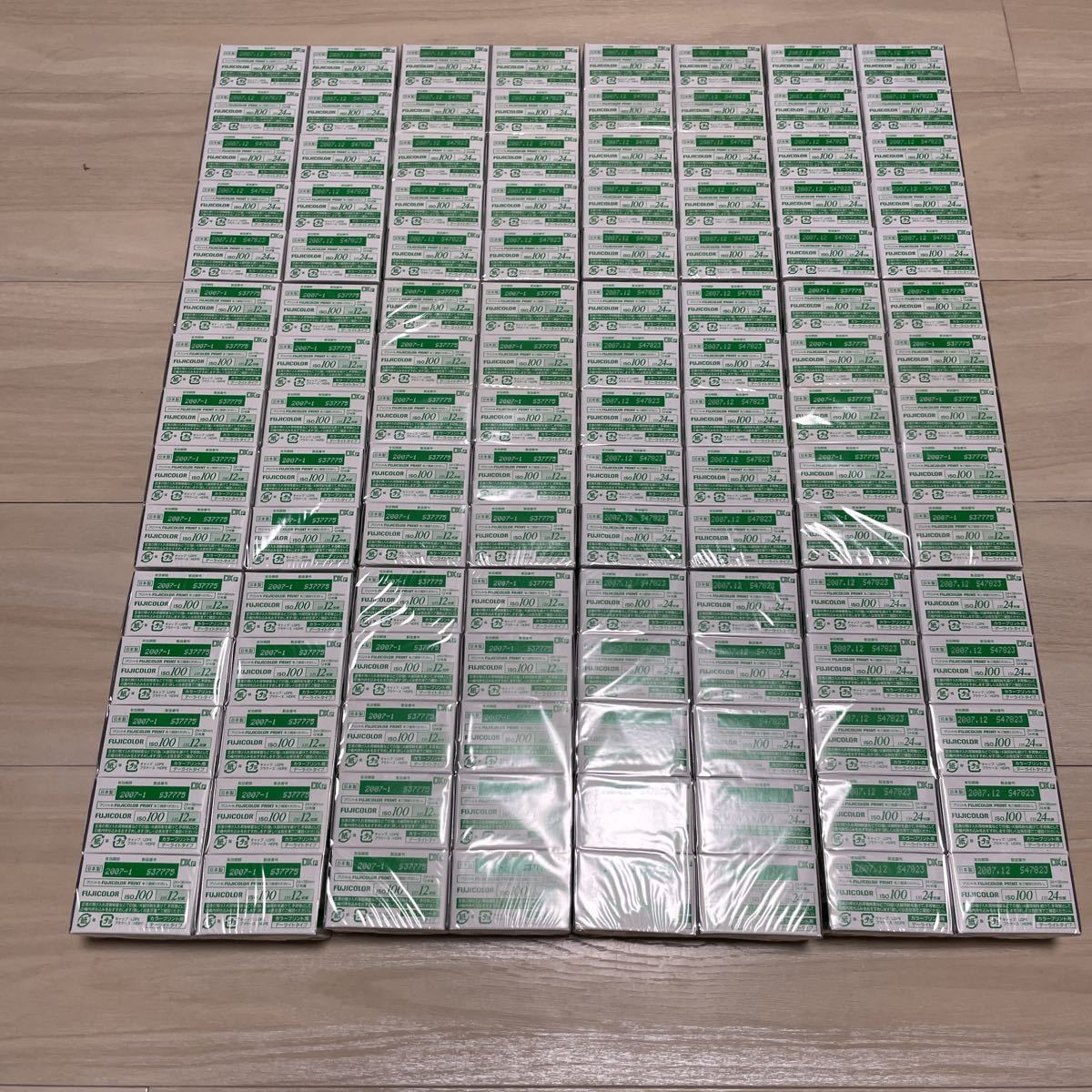 FUJICOLOR 記録用カラーフィルム ISO100 12枚撮50本 24枚撮70本セット