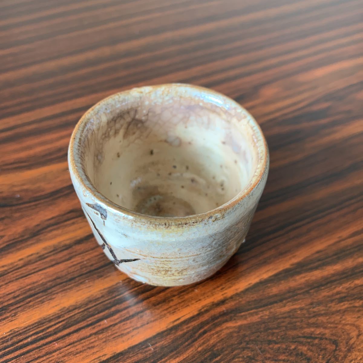 西岡小十 絵唐津粉引ぐい呑 唐津焼 唐津ぐい呑 酒器 | fondation-raze.fr