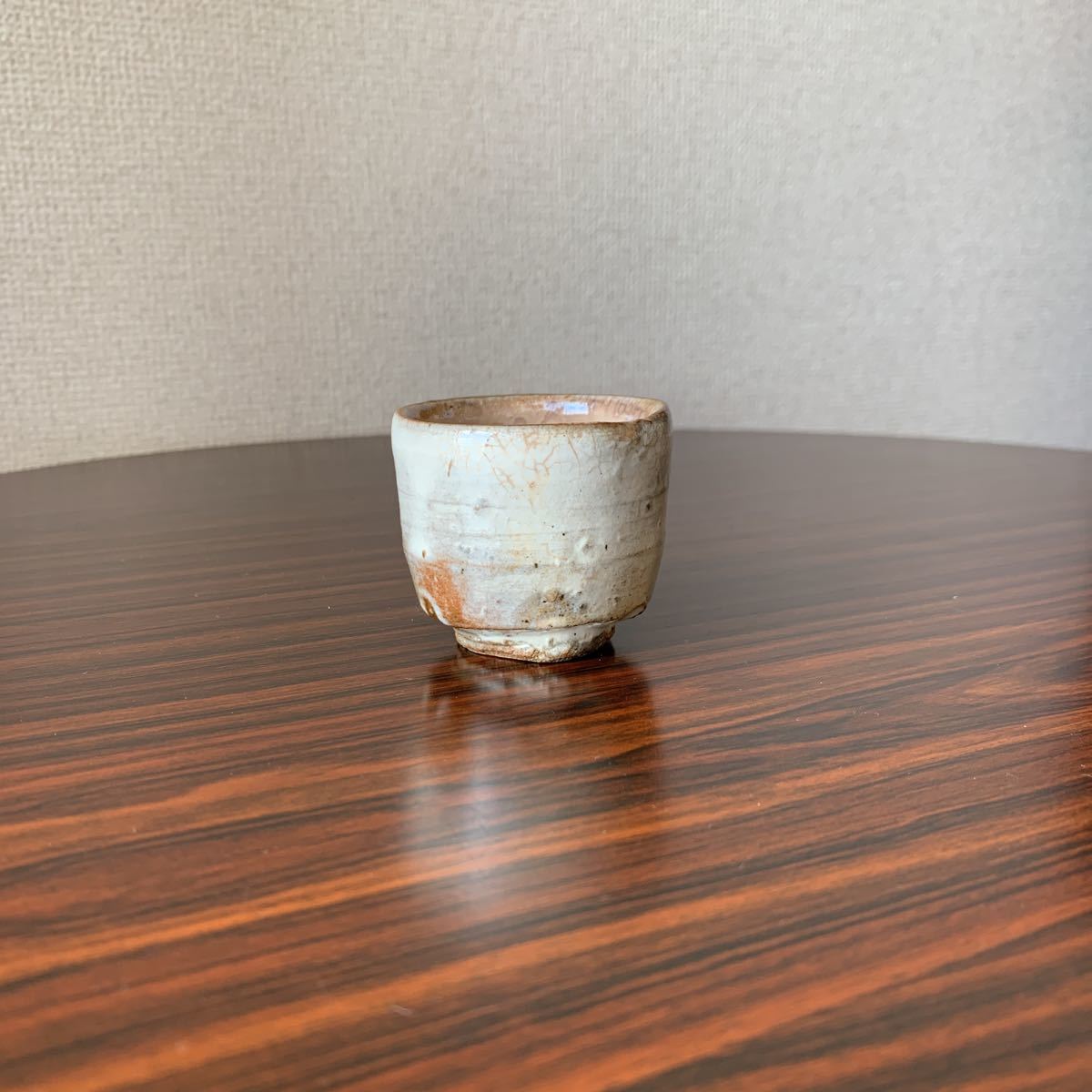 西岡小十 絵唐津粉引ぐい呑 唐津焼 唐津ぐい呑 酒器 | www