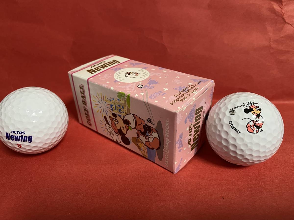 ゴルフボールいろいろ ハワイ 花やしき ディズニー ミッキーマウス