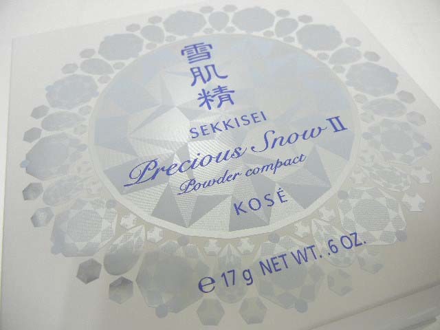 10492 KOSE コーセー 雪肌精 プレシャススノーⅡ 固形おしろい 17g 2個セット(雪肌精)|売買されたオークション情報、yahooの商品情報をアーカイブ公開 - オークファン(aucfan.com) 10492 KOSE コーセー 雪肌精 プレシャススノーⅡ 固形おしろい 17g 2個セット(雪肌精)|売買されたオークション情報、yahooの商品情報をアーカイブ公開 - オークファン(aucfan.com)