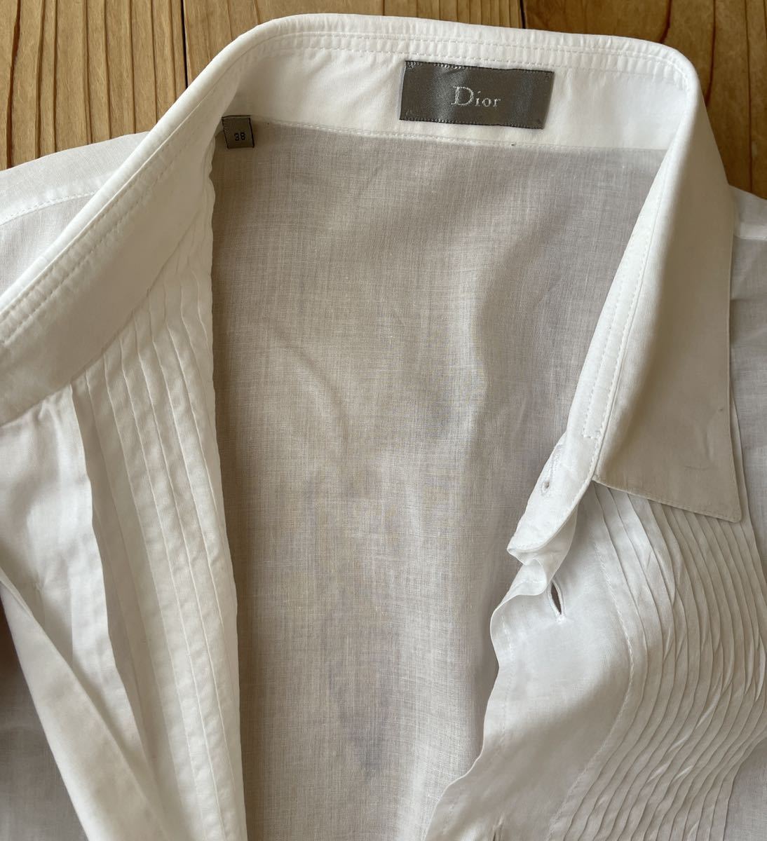 希少 定価9万 05SS ディオールオム Dior HOMME シャツ38 BECK期 希少 定価9万 05SS ディオールオム Dior HOMME シャツ38 BECK期