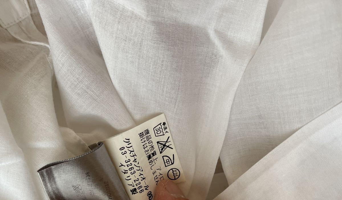 希少 定価9万 05SS ディオールオム Dior HOMME シャツ38 BECK期 希少 定価9万 05SS ディオールオム Dior HOMME シャツ38 BECK期