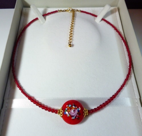 β Venetian glass ベネチアングラス ネックレス β ベネチアンガラス