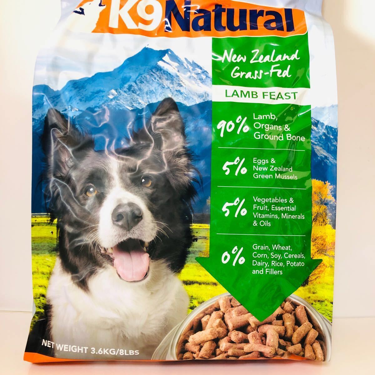 k9natural K9ナチュラル ラムフィースト 3.6g ドッグフード-