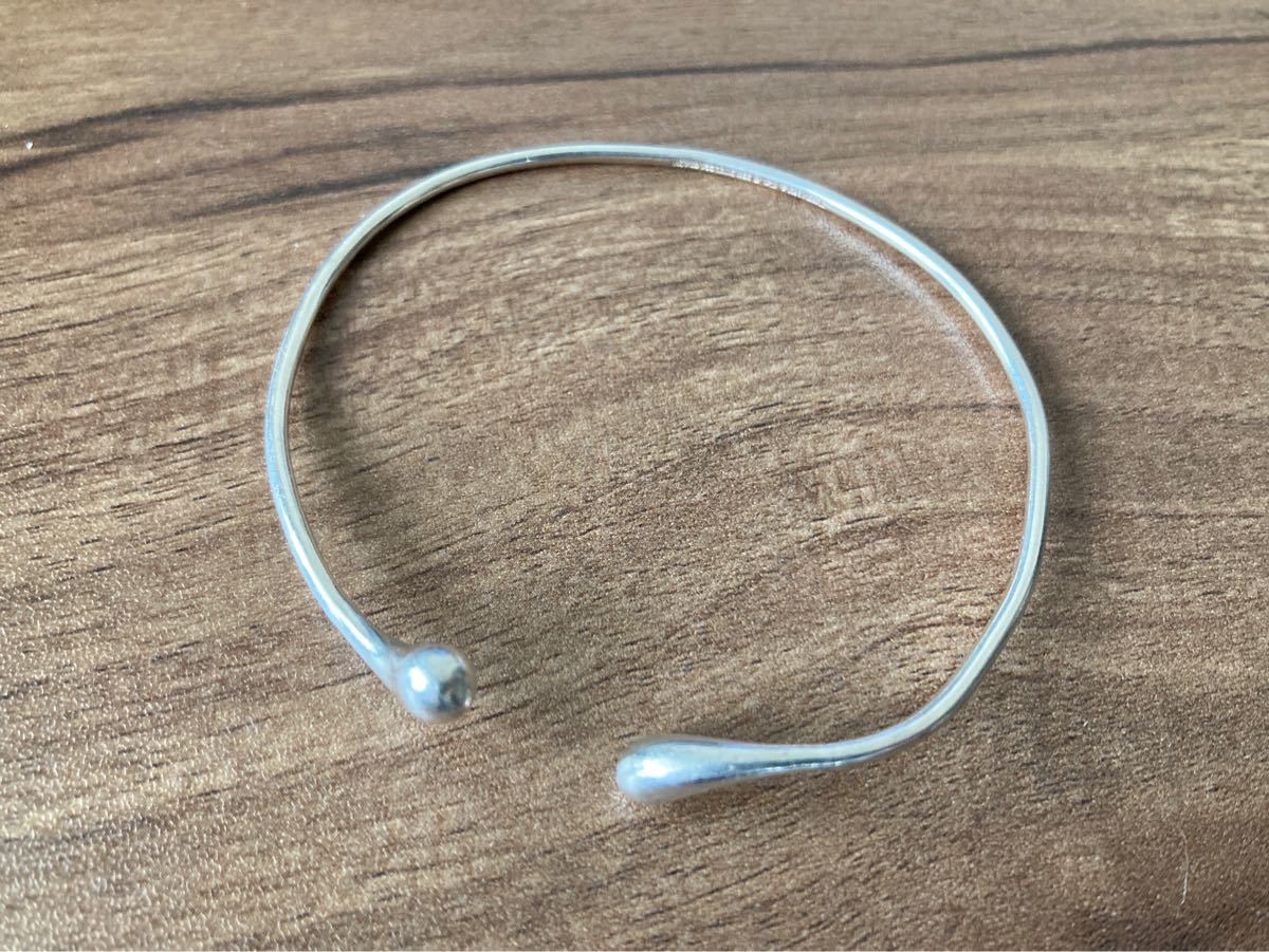 vintage tiffany 925シルバーバングル ブレスレット ティファニー