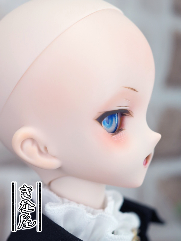 きな屋】DDH-10 カスタムヘッド (セミホワイト肌)+アイ※ソフビ盛り きな屋】DDH-10 カスタムヘッド (セミホワイト肌)+アイ※ソフビ盛り