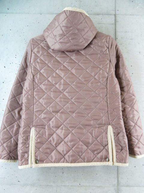 012c99◆良品です◆SMOCK SHOP スモッグショップ 裏地フリース 中綿 キルティングジャケット M/コート/ナチュラル系/レディース/女性_画像7