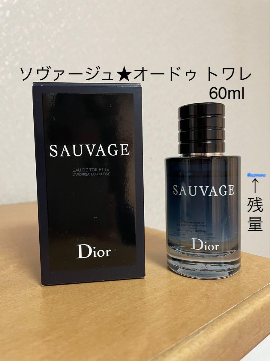 Dior ソヴァージュ オードゥトワレ60ml｜PayPayフリマ