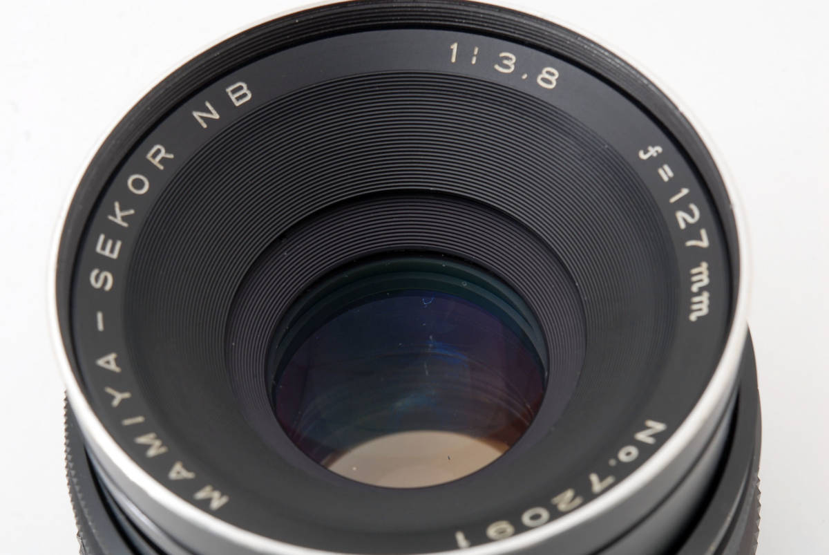 良品*】MAMIYA Sekor NB 127mm f/3.8 MF Standard Lens RB67 Pro S SD