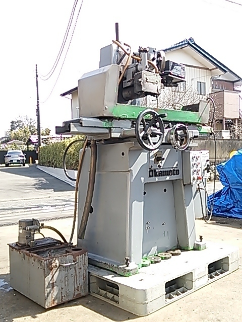 岡本工作機械製作所 成形研削盤 PPG-450C 平面研磨機 デジタルスケール付 50/60Hz 三相200V 動作良好 ■店舗引取りor自社便■ 3
