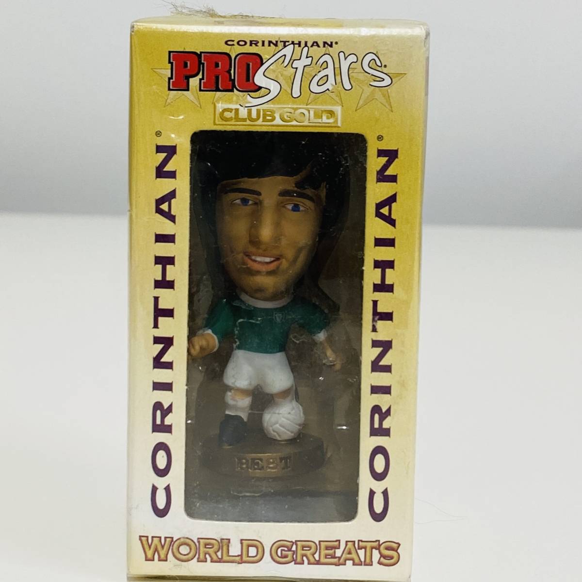 希少 ジョージ ベスト 箱入り CORINTHIAN PRO Stars コリンシアン プロスターズ フィギュア 金台座 F706