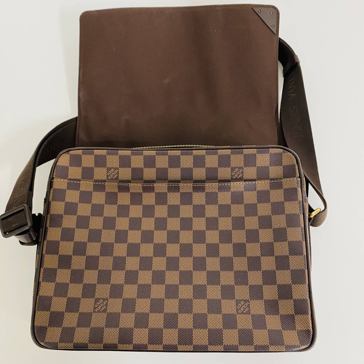 美品 Louis Vuitton Demier ルイヴィトン ダミエ シェルトン MM ショルダーバッグ ビジネスバッグ N41149 F714