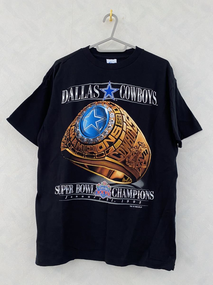 Dallas Cowboys 1993 第28回スーパーボウル優勝記念Tシャツ M ダラス