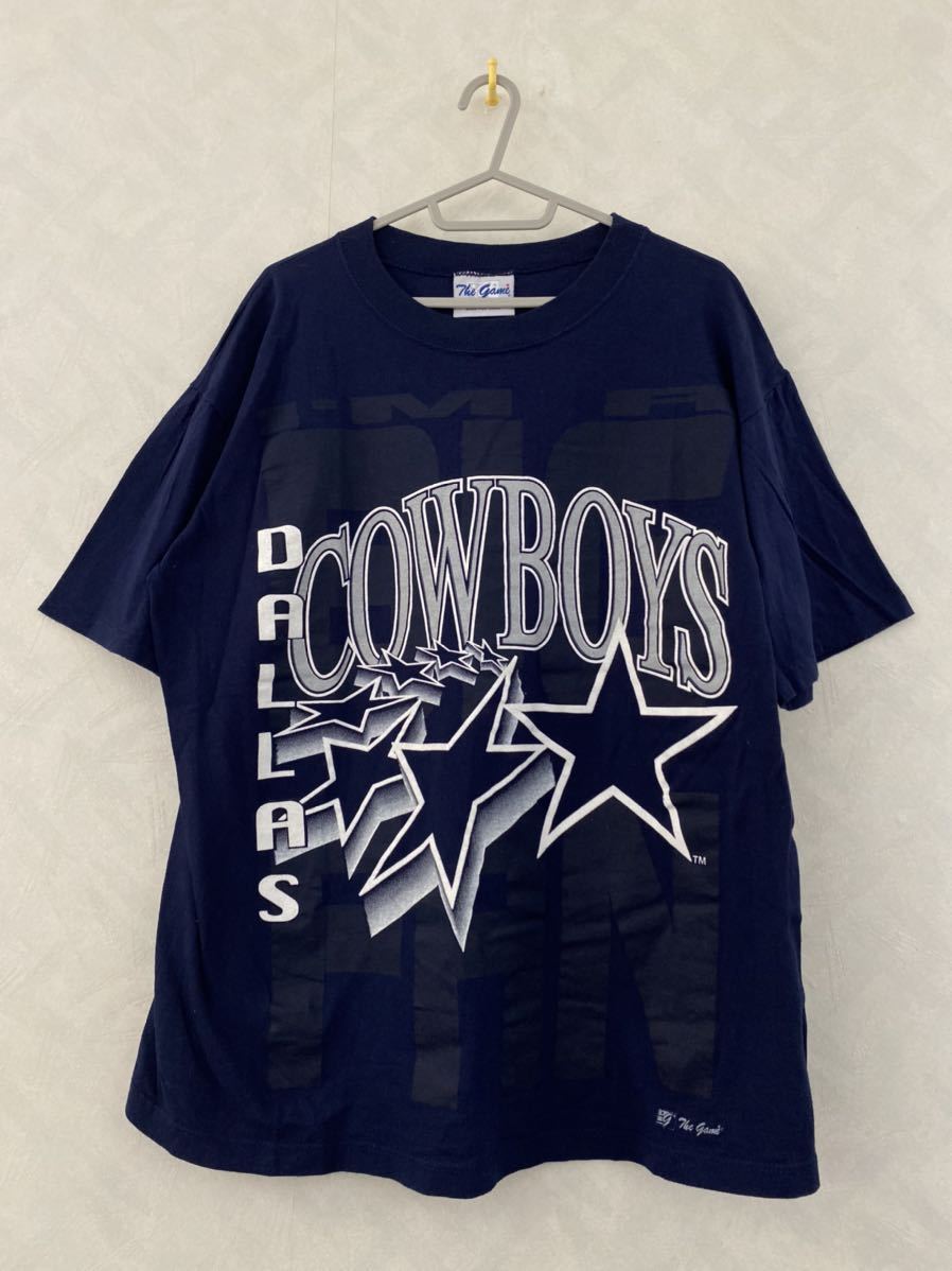 Dallas Cowboys Tシャツ M ダラス・カウボーイズ NFL ビンテージ 90s The game アメフト_画像1