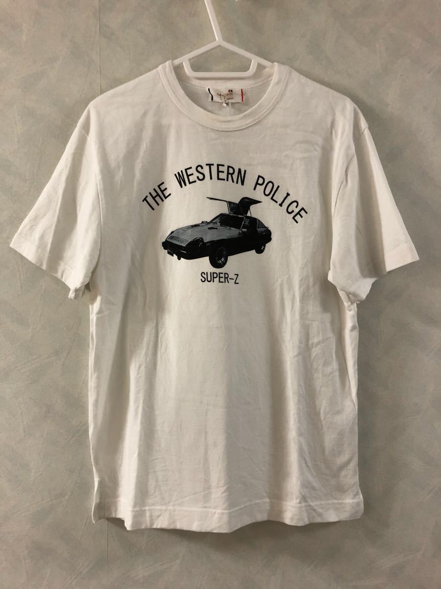 石原裕次郎 SUPER-Z NISSAN Tシャツ サイズM 西部警察 石原裕次郎記念館 小樽 THE WESTERN POLICE_画像1