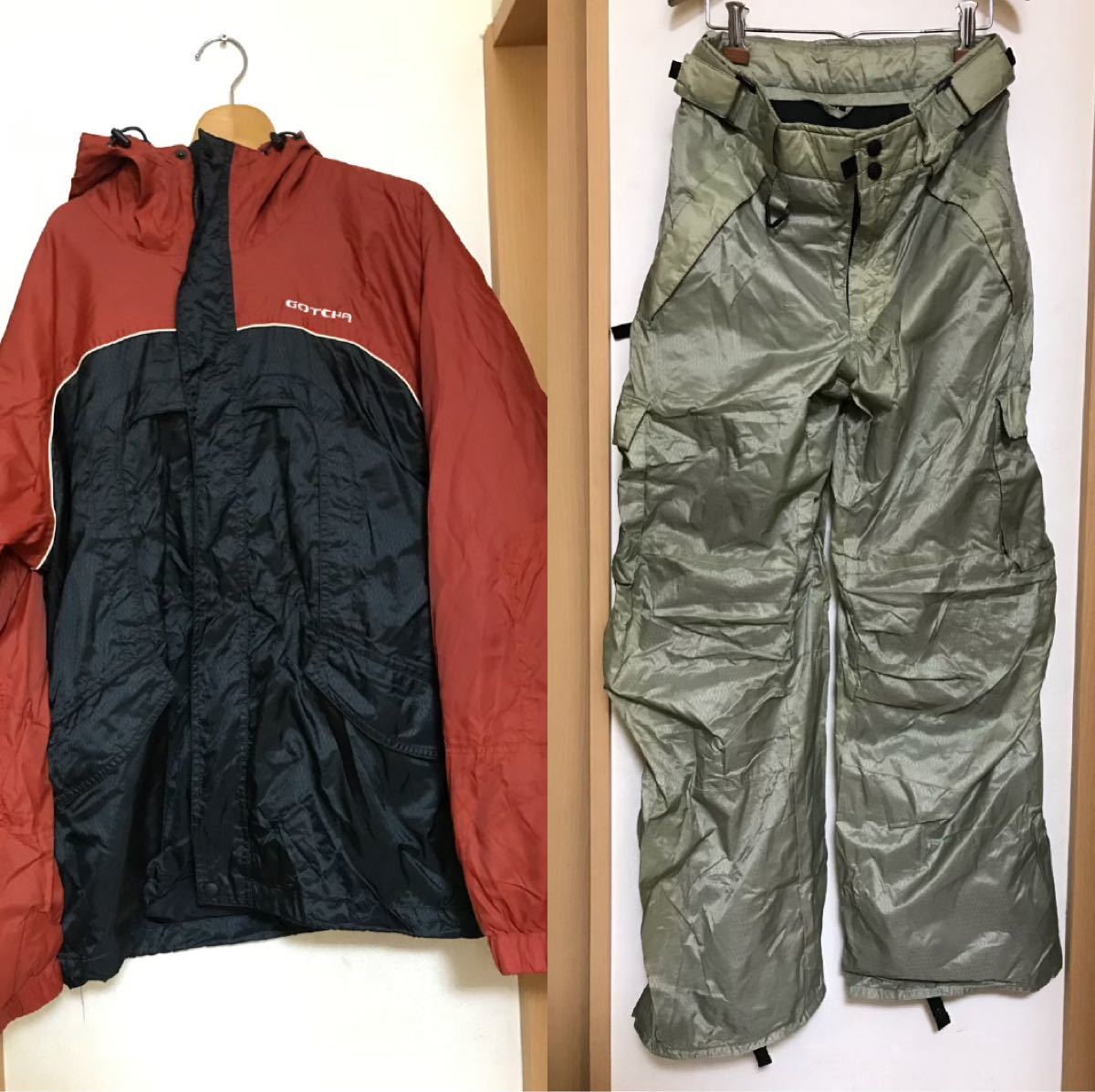 スキーウエア上下セット GOTCHAサイズM スキー ウエア shottys.com