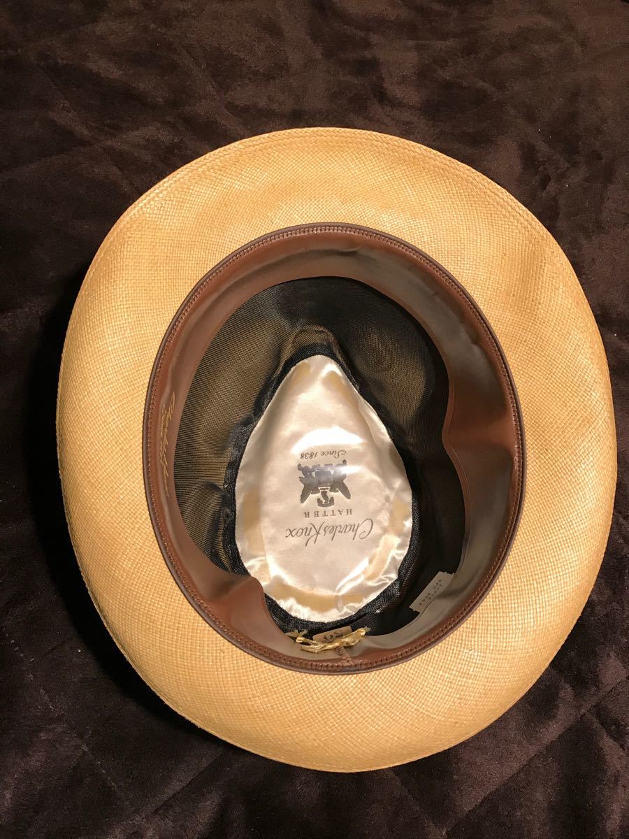 Fuji hat ストローハット Charles Knox hatter