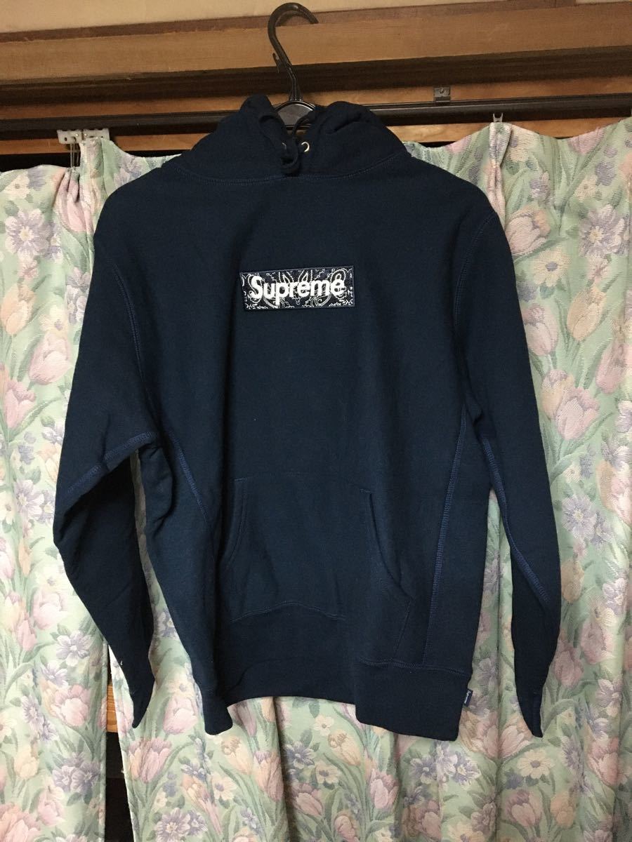 supreme box logo bandana 2019aw パーカー - 通販 - guianegro.com.br