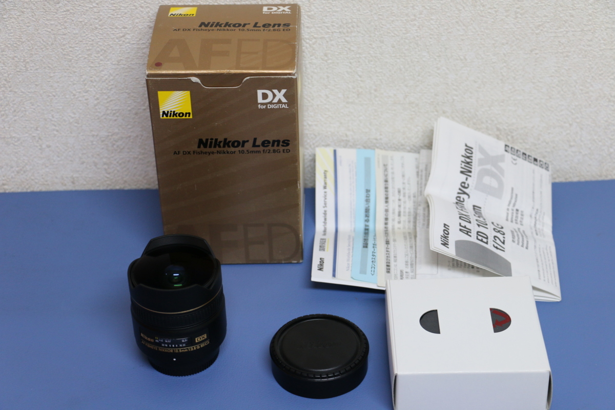 Nikon フィッシュアイレンズ AF DX fisheye Nikkor ED 10.5mm f 2.8G ニコンDXフォーマット専用