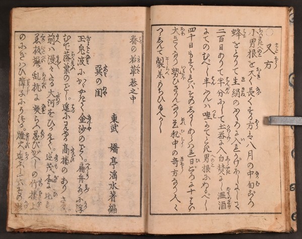 春の若草 巻中 1冊 艶本 春画 浮世絵 エロ 和本 古文書 春の若草 巻中 1冊 艶本 春画 浮世絵 エロ 和本 古文書