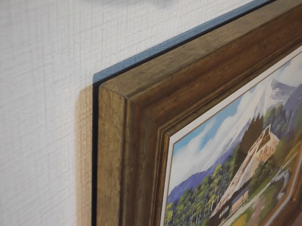 ☆絵画☆E.Kudo 油彩6号 風景画☆E131 ☆絵画☆E.Kudo 油彩6号 風景画☆E131