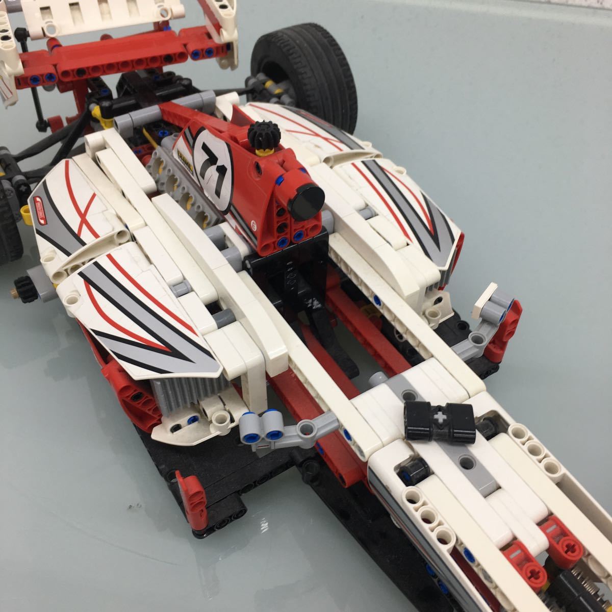 ジャンク】LEGO レゴ レゴテクニック グランプリレーサー 42000 傷汚れ
