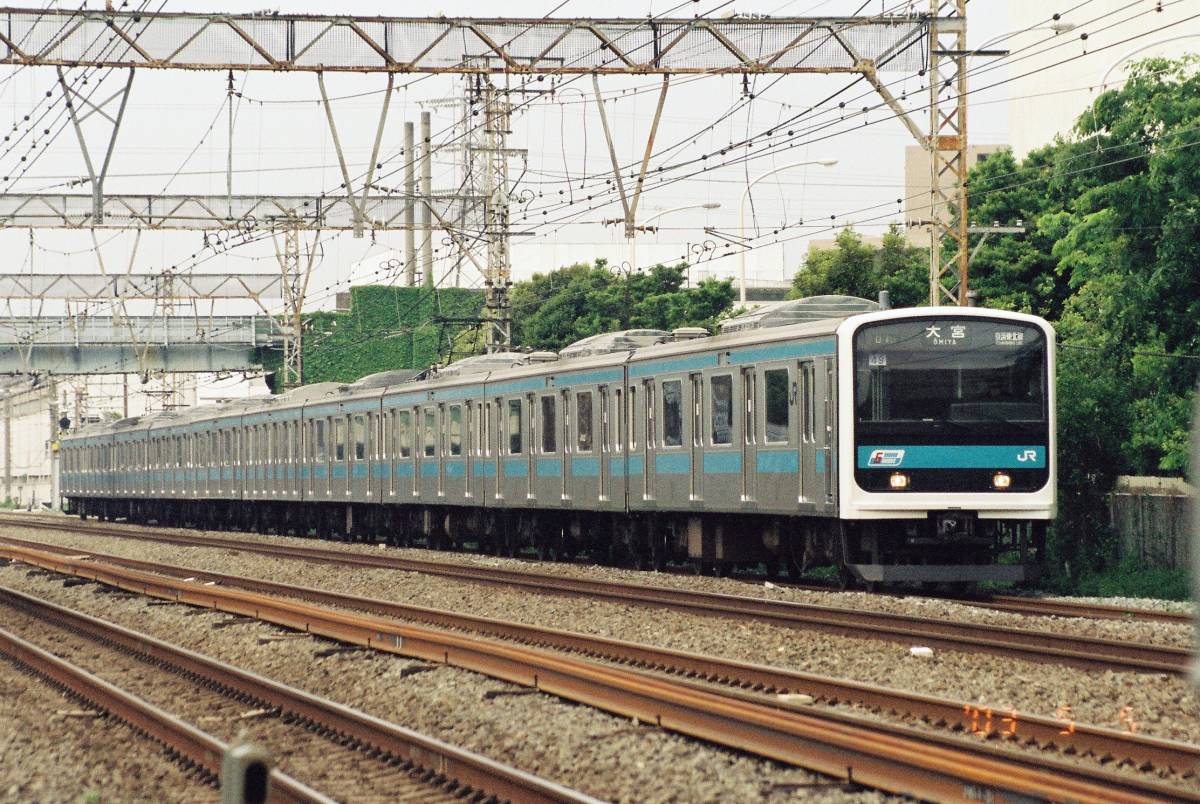 鉄道写真　東日本旅客鉄道（JR東日本）　京浜東北線　209系0番台　Lサイズ　ネガ・データ化_画像1