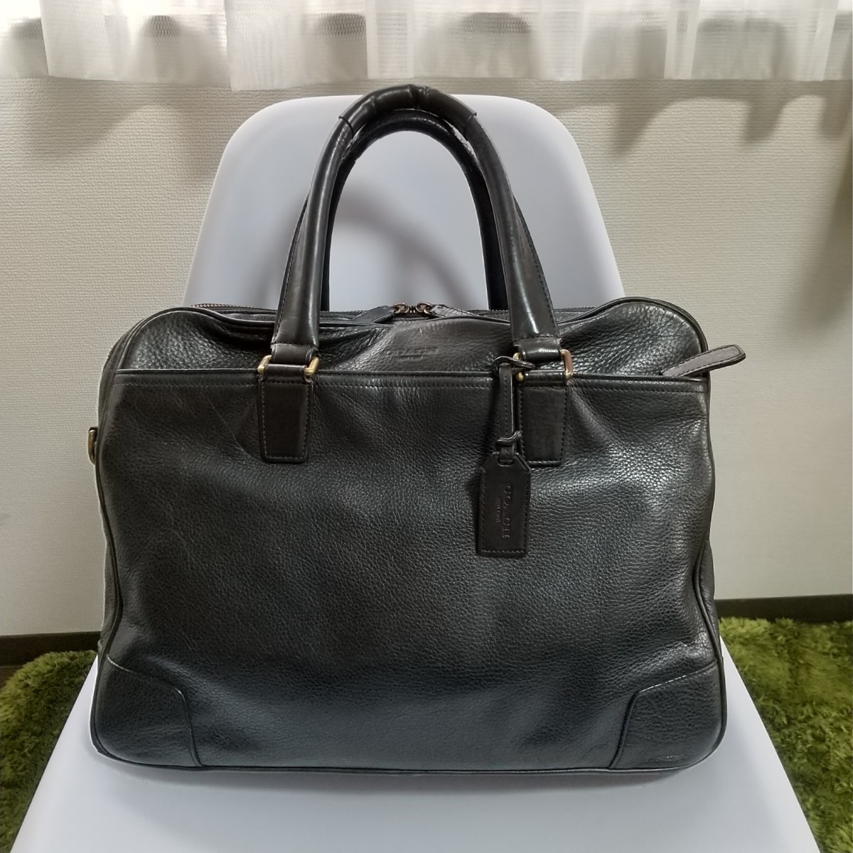 COACH コーチ バッグ 70478 クロスビー レザー コミューター 黒 オール 