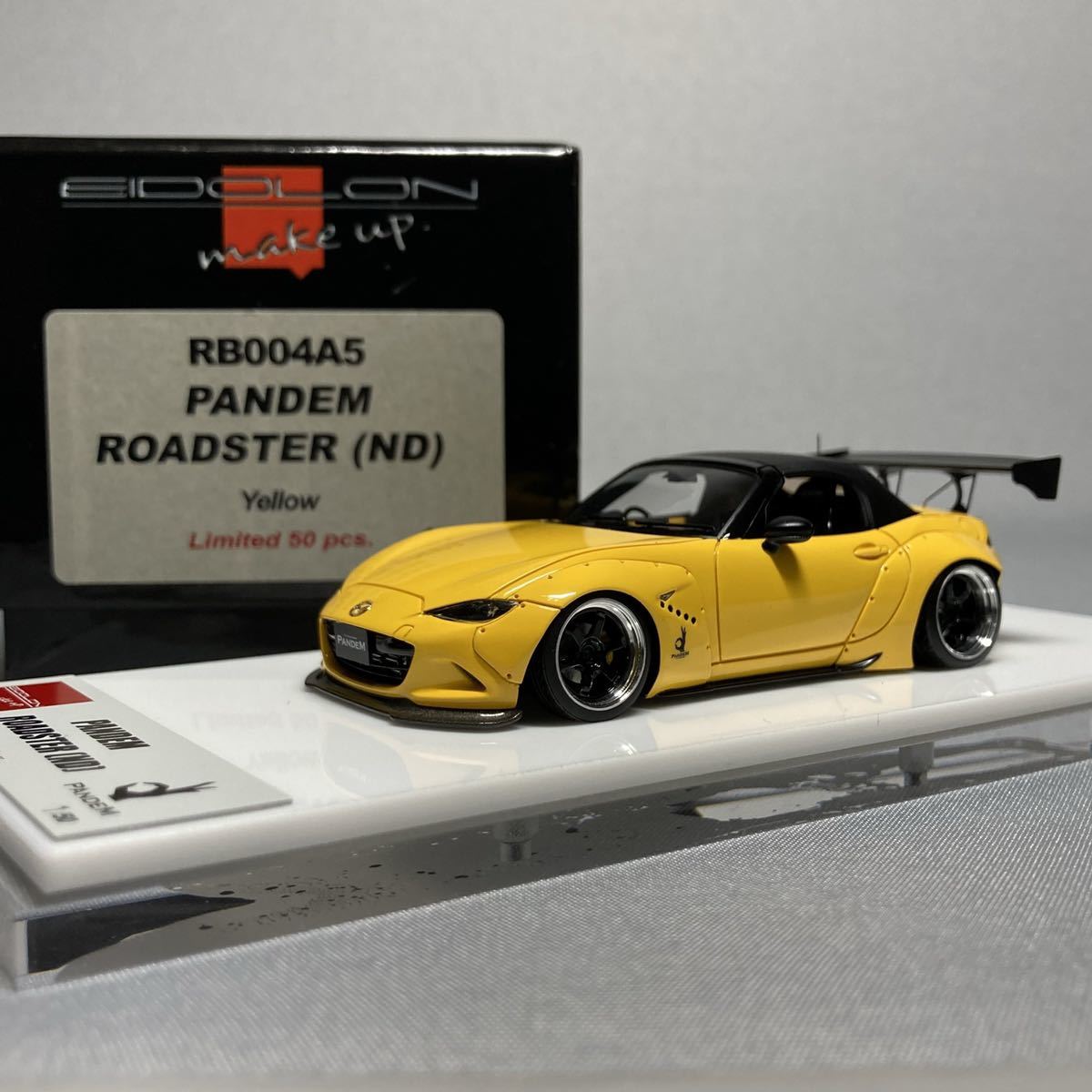 Make Up EIDOLON 1/43 Mazda Roadster (ND) PANDEM Yellow ロードスター メイクアップ アイドロン パンデム RocketBunny ロケットバニー の商品詳細 | Yahoo!オークション | One Map by FROM JAPAN Make Up EIDOLON 1/43 Mazda Roadster (ND) PANDEM Yellow ロードスター メイクアップ アイドロン パンデム RocketBunny ロケットバニー の商品詳細 | Yahoo!オークション | One Map by FROM JAPAN