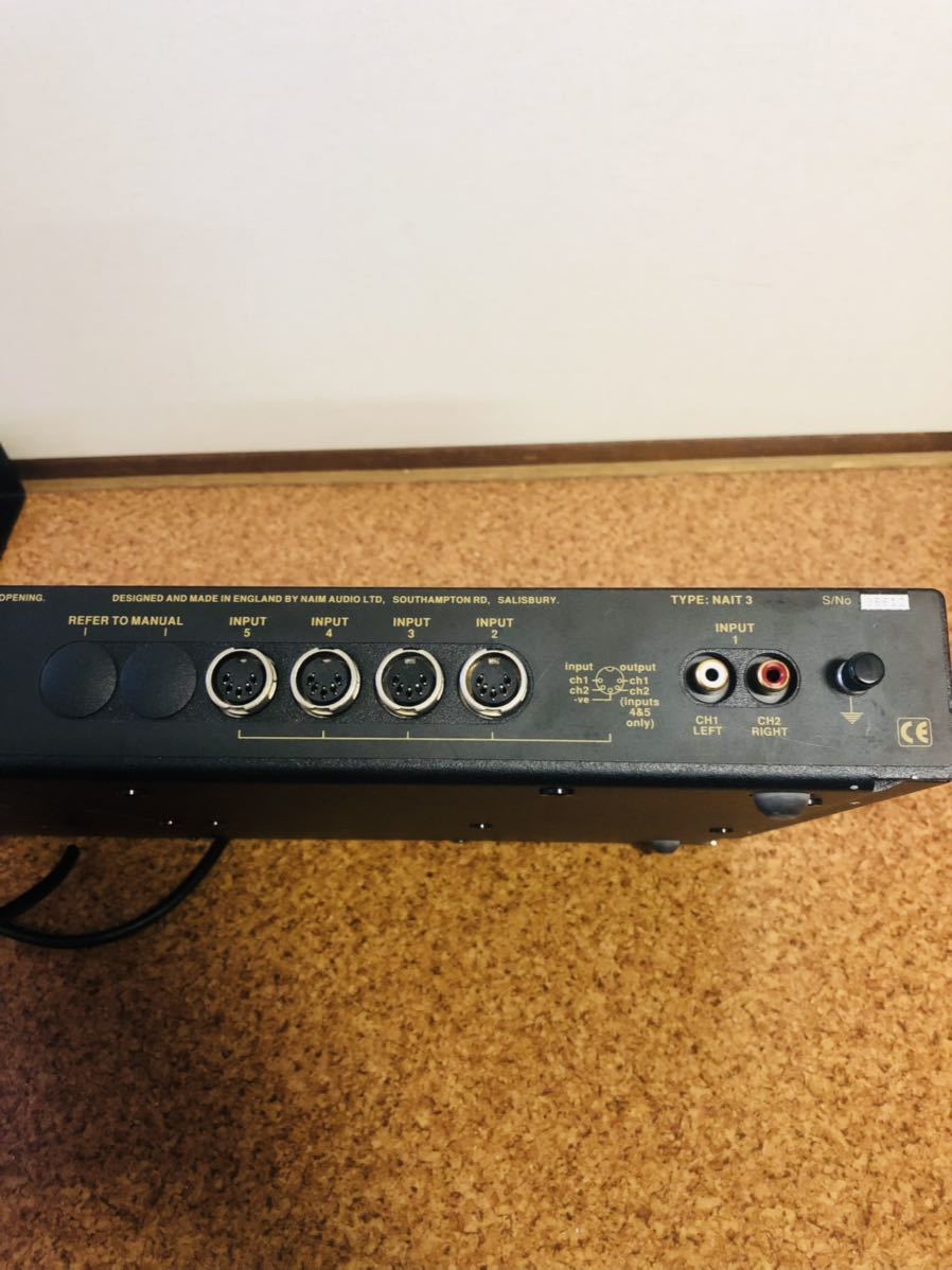 Naim Audio NAIT3 ネイムオーディオ ネイト3 プリメインアンプ Naim Audio NAIT3 ネイムオーディオ ネイト3 プリメインアンプ