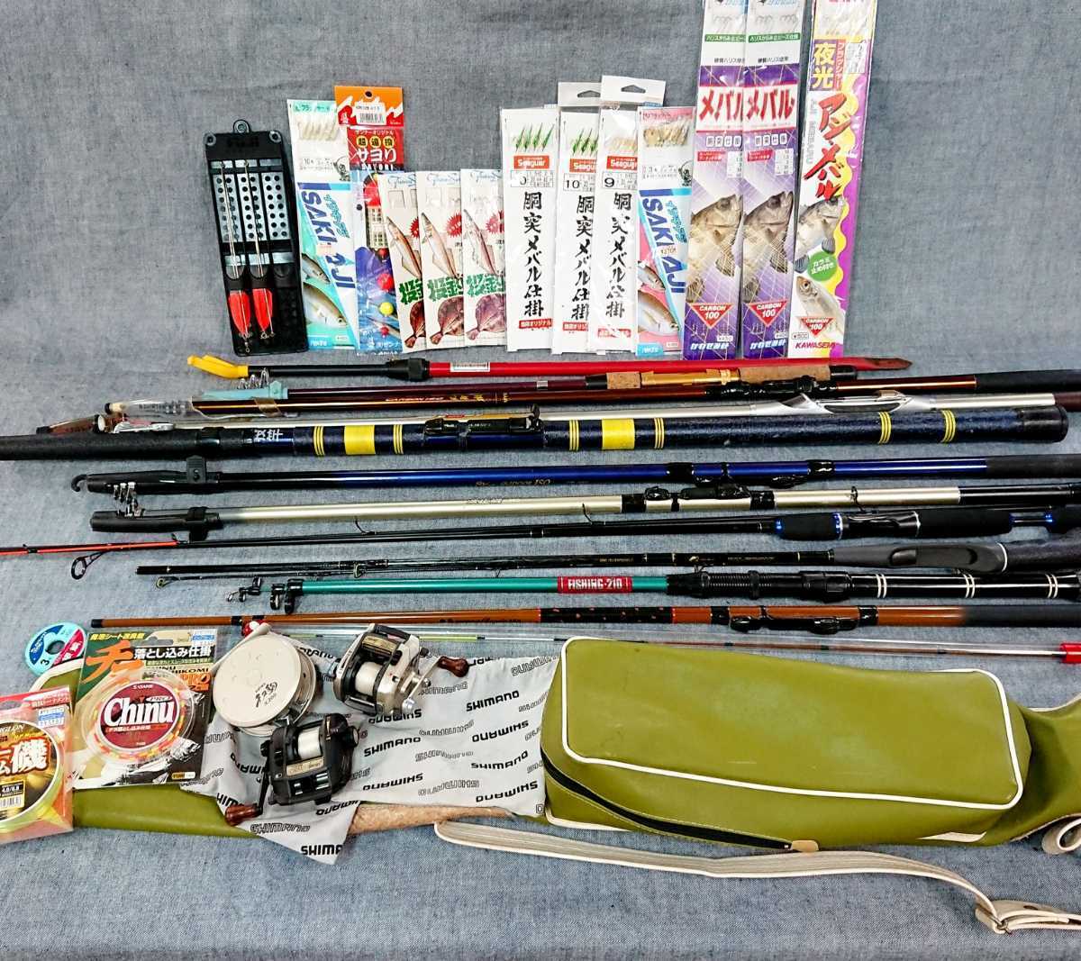 高品質 釣具 まとめ売り ケース 仕掛け リールなど fawe.org