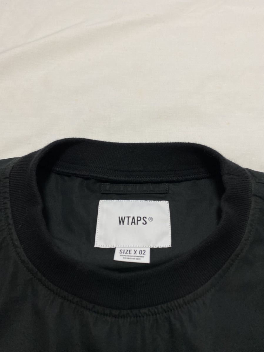 WTAPS 21SS SMOCK LS NYCO WEATHER BLACK M ダブルタップス ロング 