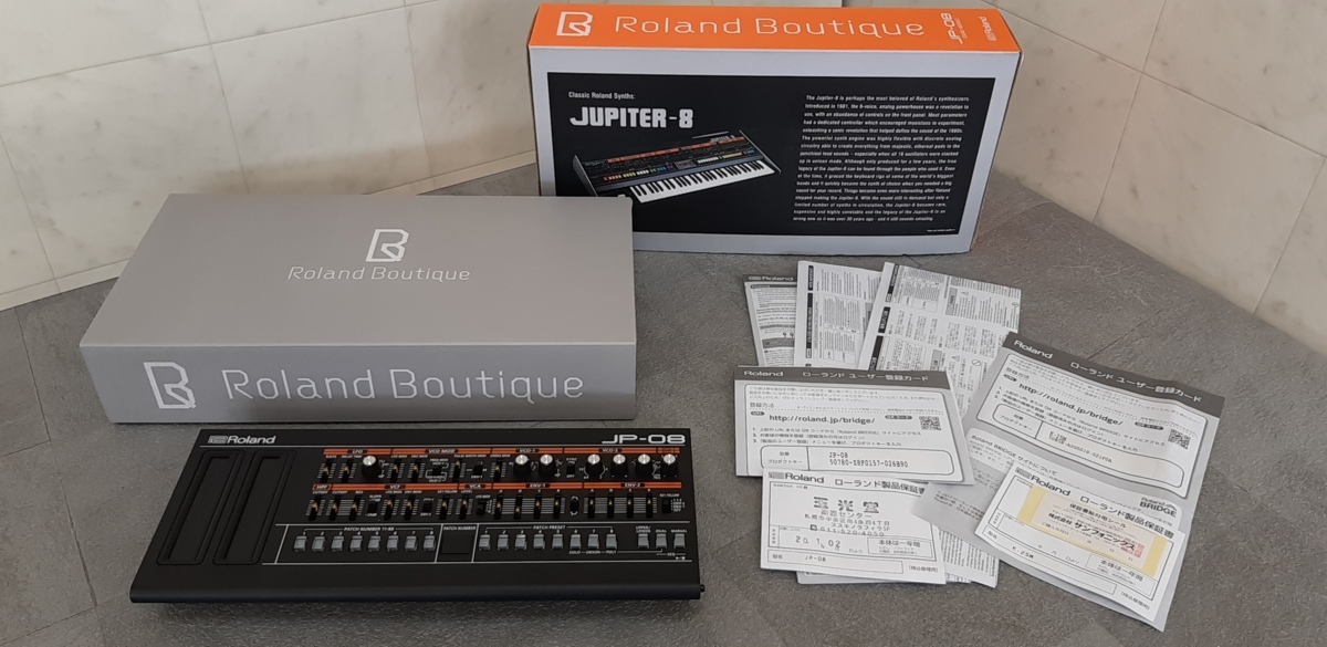 03T10□Roland シンセサイザー Boutique JP-08 美品□ | bioimune.com.br