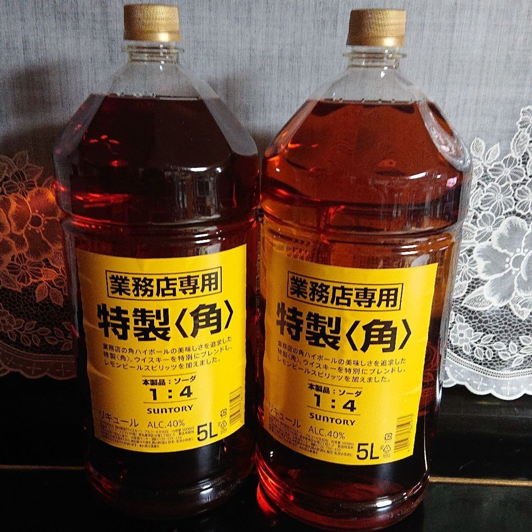 サントリー角瓶特製〈角〉業務用５L（¥16,000） dofeli.com