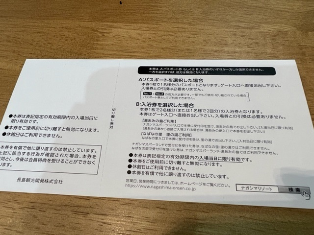 ナガシマスパーランドパスポート券(東海)｜売買されたオークション情報 