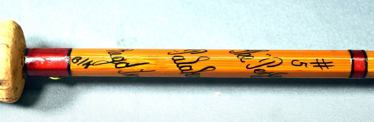 HARDY PARAKONA "THE PERFECTION" 9' B/A 1966年製2月 (6519-T5)BAMBOO FLY ROD オリジナルロッド袋_画像2