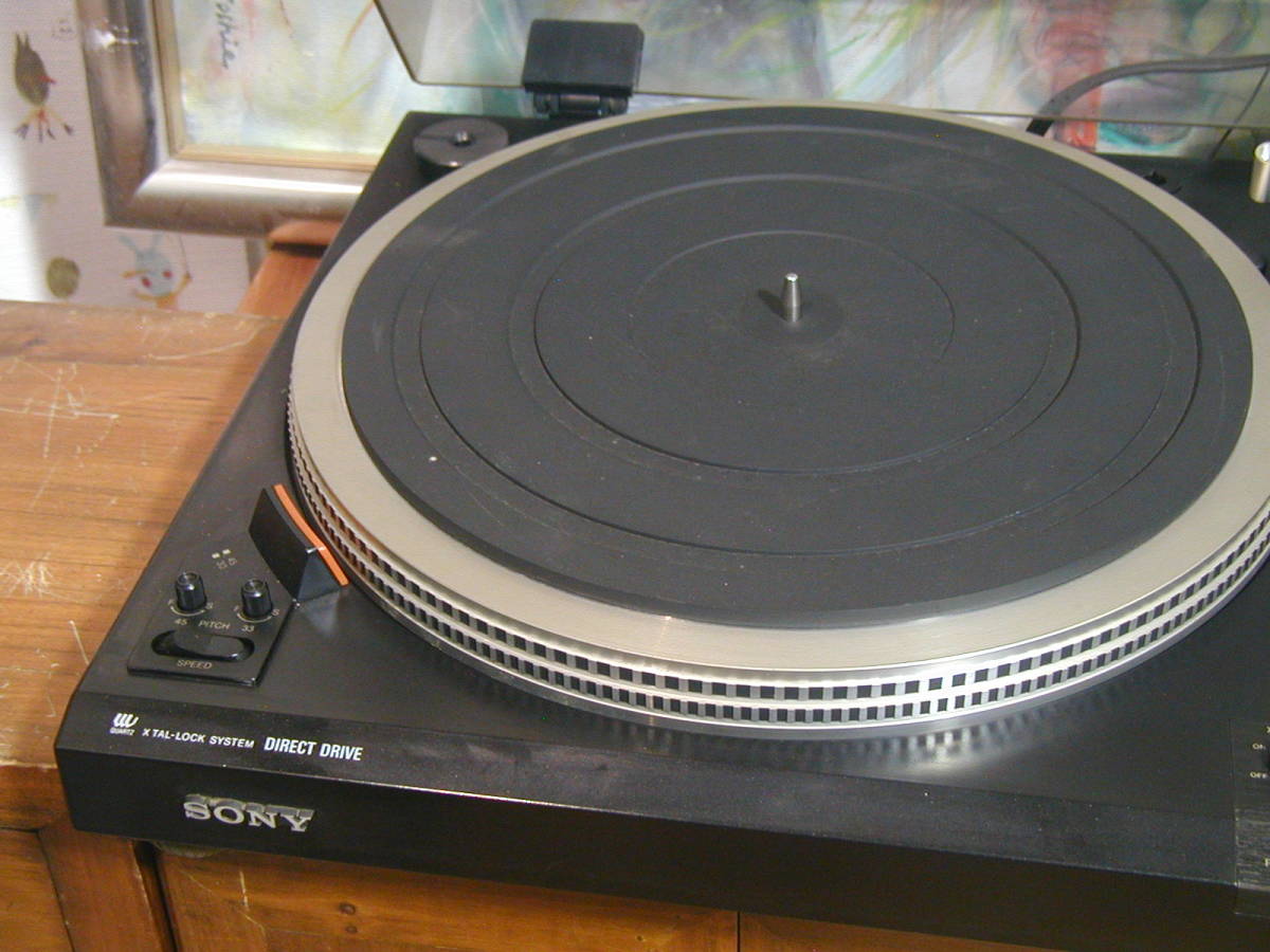 オーディオ機器 その他 SONY ソニー レコードプレーヤー ターンテーブル PS-44 マニュアルのみ 動作OKです.