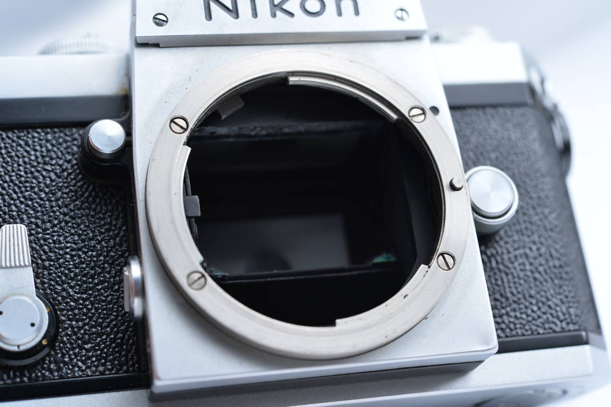 #8800 NIKON F アイレベル NIKKOR 50mm F1.4 ai ニコン 一眼レフフィルムカメラ レンズ付き_画像6