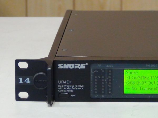 Yahoo!オークション - SHURE UR4D+M6 ワイヤレスレシーバー 国内 Yahoo!オークション - SHURE UR4D+M6 ワイヤレスレシーバー 国内