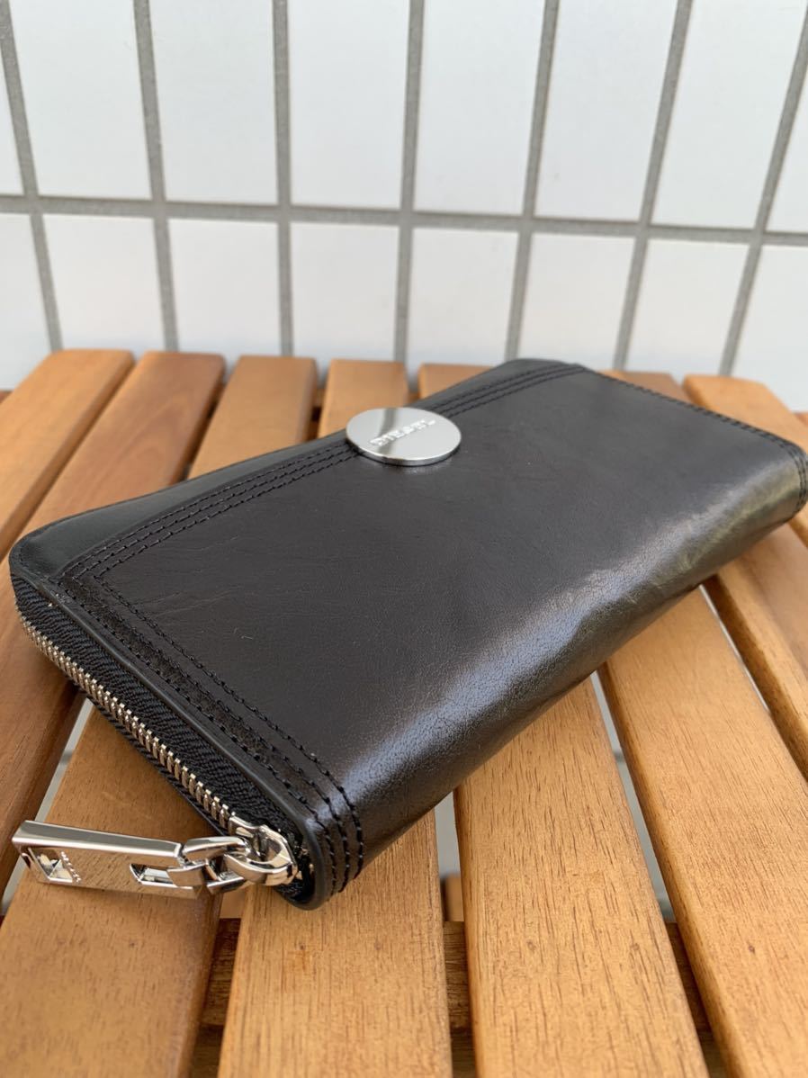 新品 ディーゼル レザー DIESEL 長財布 ラウンドファスナー長財布