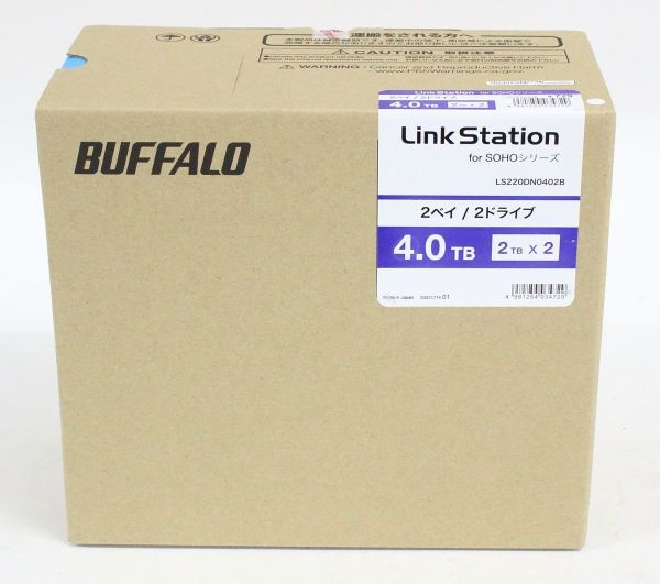 ◇ BUFFALO ネットワーク対応ハードディスク 4TB リンクステーション for SOHO LS220DN0402B 【未開封】  ◇MHD10765 HDD LinkStation RAID - www.amrapalihotel.com