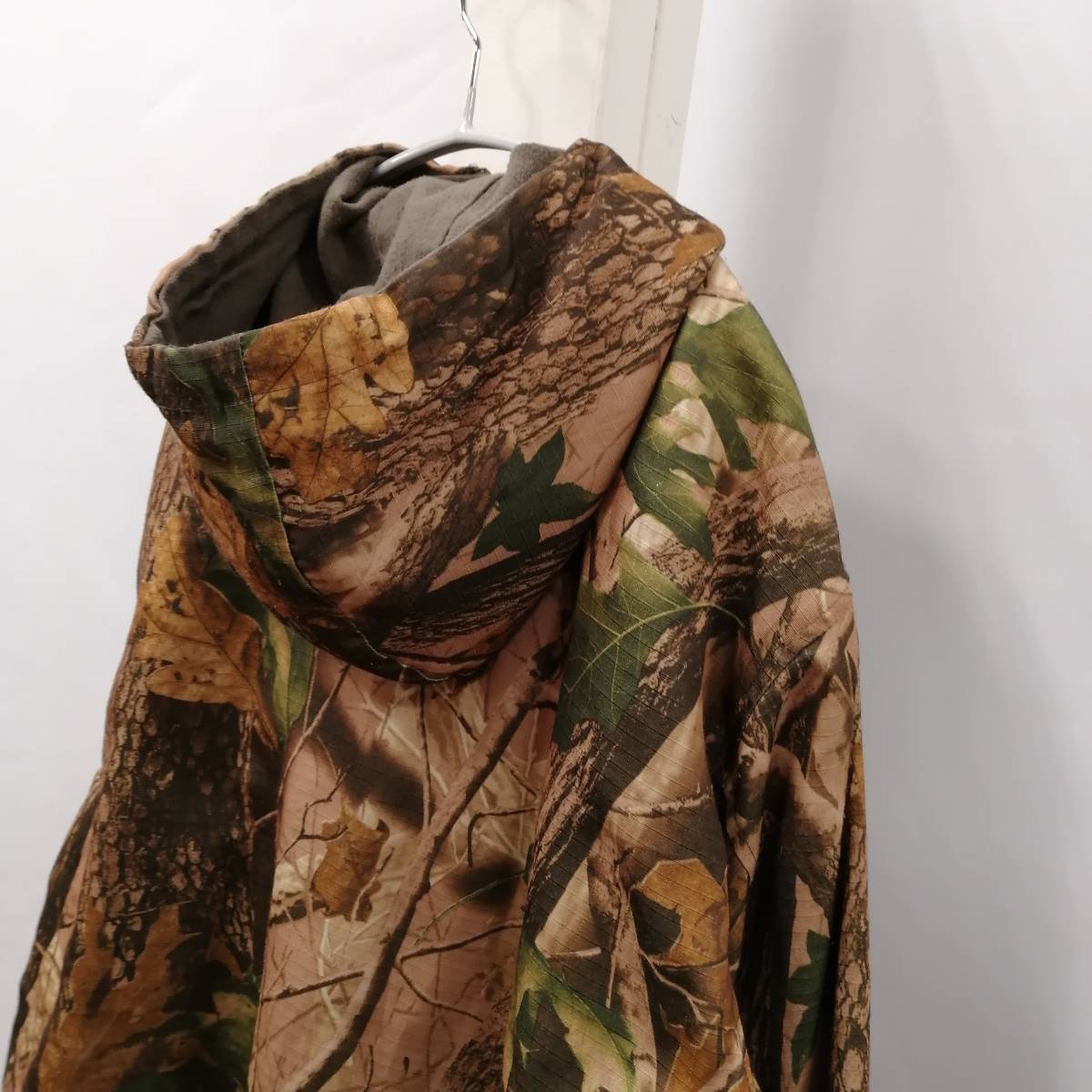 WOOLRICHウールリッチ90S/Real tree CAMO Mountain jacket/リアルツリーカモマウンテンパーカー/希少XLビッグシルエット/リップストップ_画像5