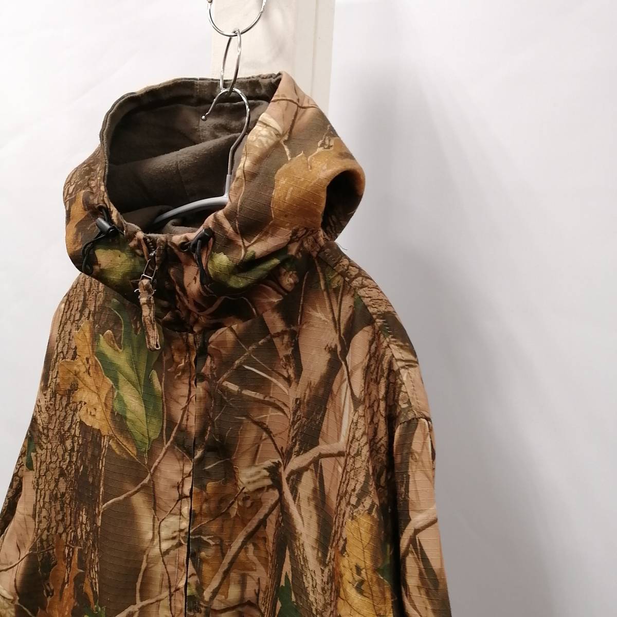 WOOLRICHウールリッチ90S/Real tree CAMO Mountain jacket/リアルツリーカモマウンテンパーカー/希少XLビッグシルエット/リップストップ_画像3