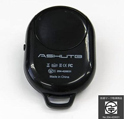 特価！！ Bluetooth スマートフォン 用 カメラリモコン AB Shutter 3 【Black】 ABS3-BLK-A 　リモコン_画像2