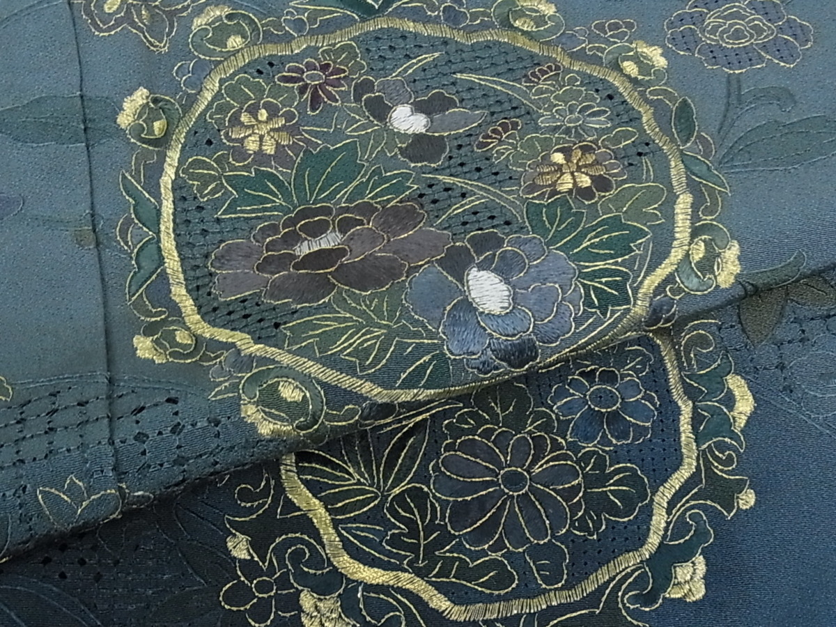 待望☆】 専用 中国三大刺繍の訪問着 未使用 正絹 - 着物 - www