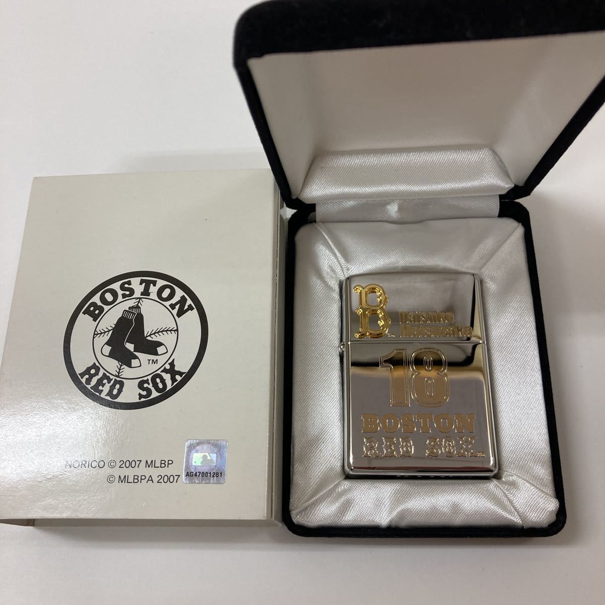 希少】ZIPPO ☆松井秀喜☆松坂大輔☆ジッポ ☆ジッポライター