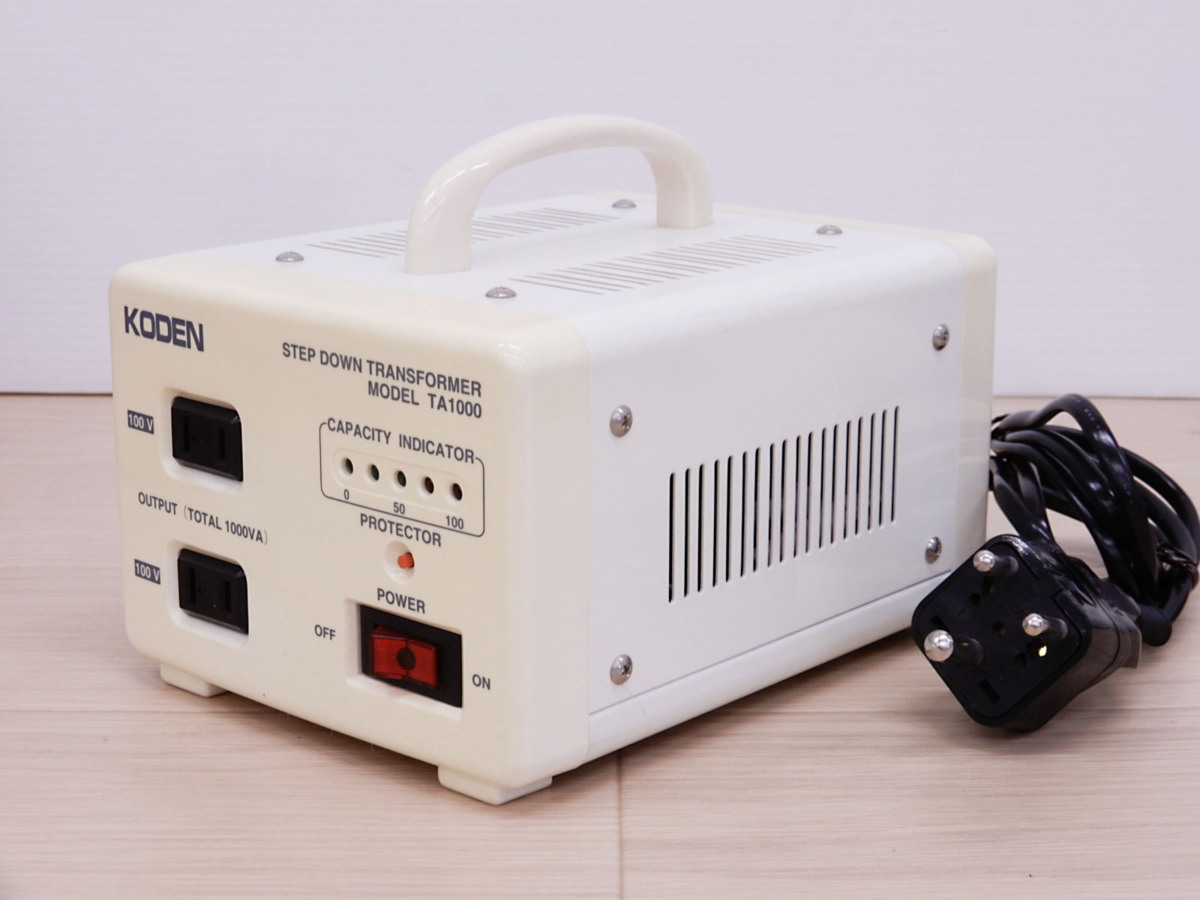 ヤフオク! - ○ KODEN ステップダウン トランスフォーマー TA1...