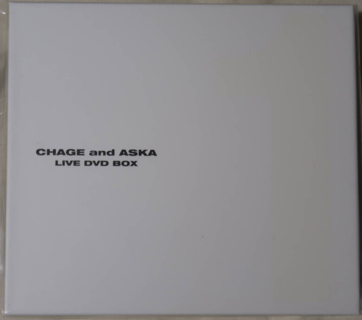 PayPayフリマ｜CHAGE ＆ ASKA 「LIVE DVD BOX 1」レア