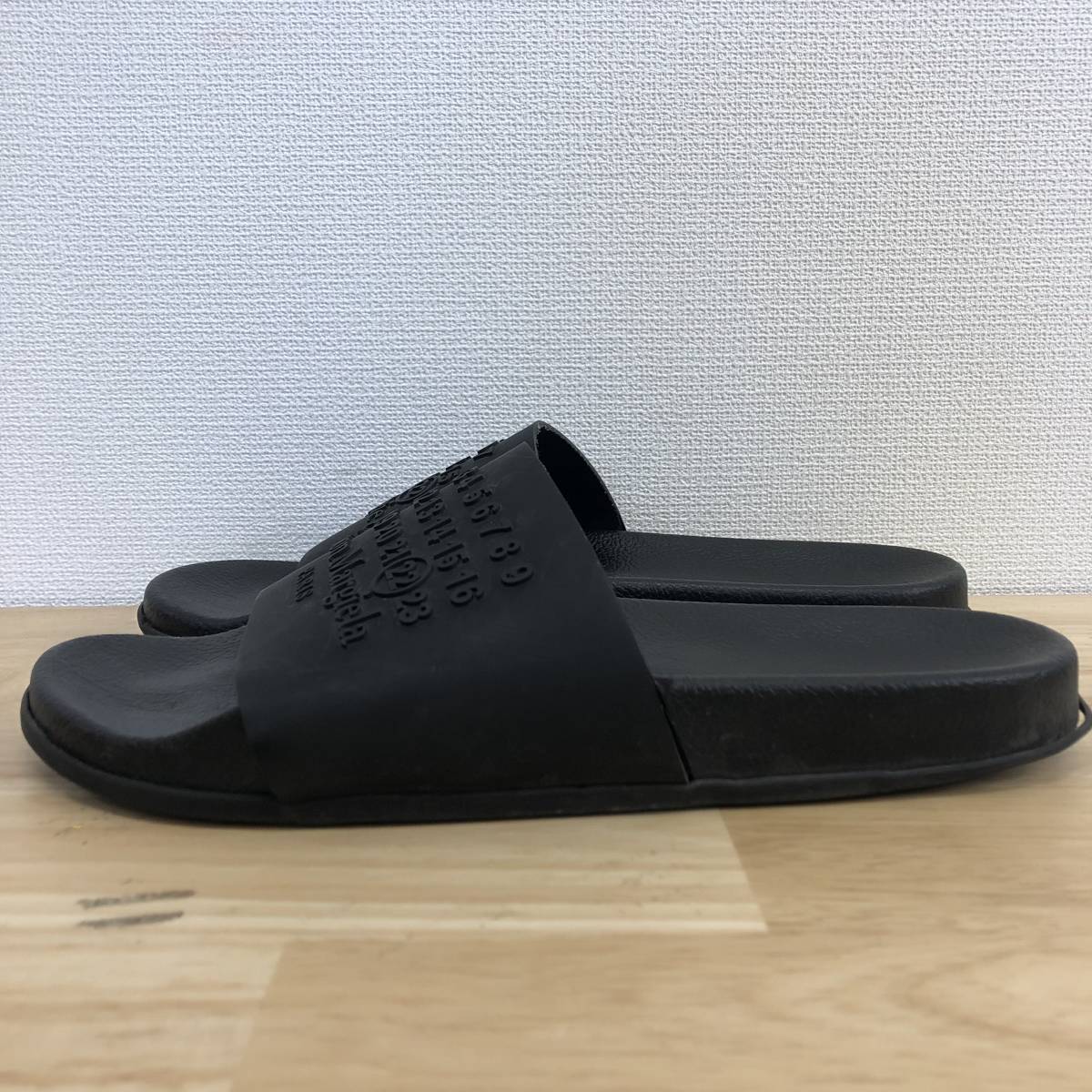 Maison Margiela メゾンマルジェラ 22 ナンバーロゴ ラバー サンダル